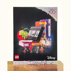 LEGO 43227 Disney Villain Icons 100th Anniversary Set NIB Building Kit in Hand